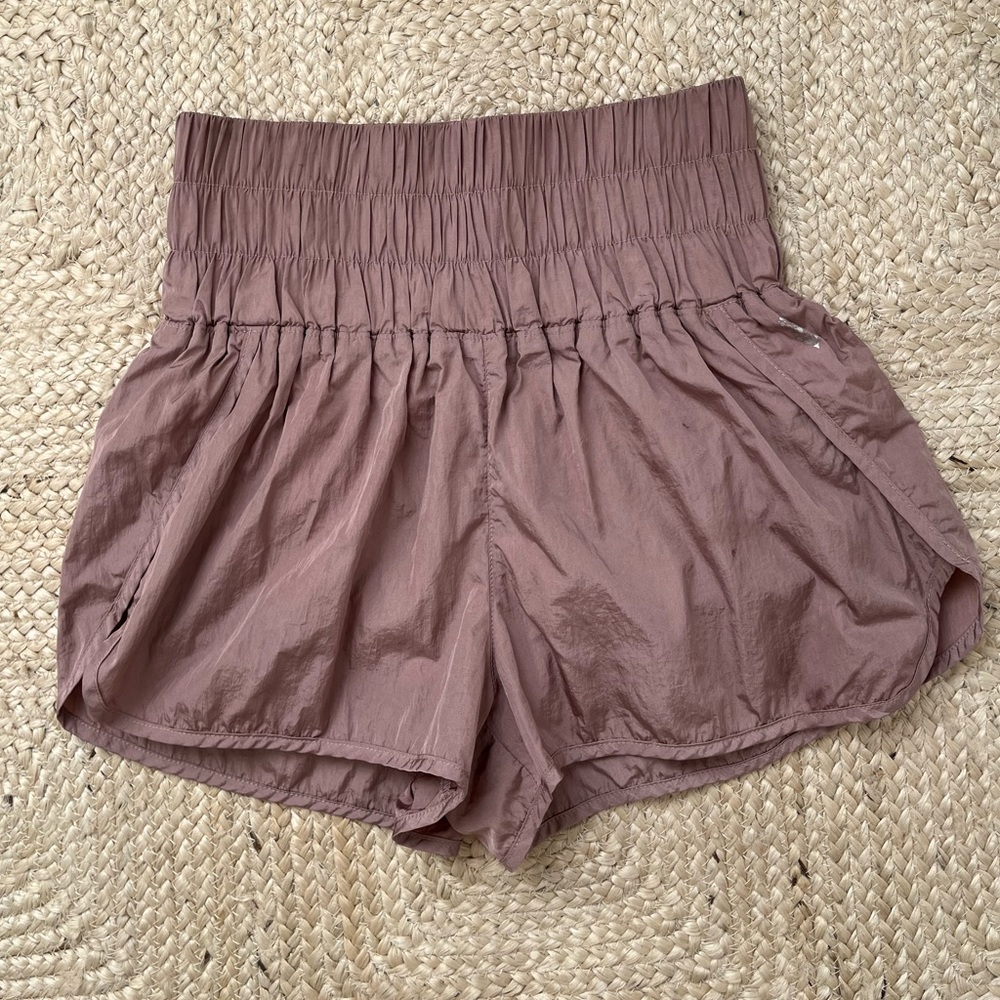 FP Movement by Free People High Waist Purple Shorts